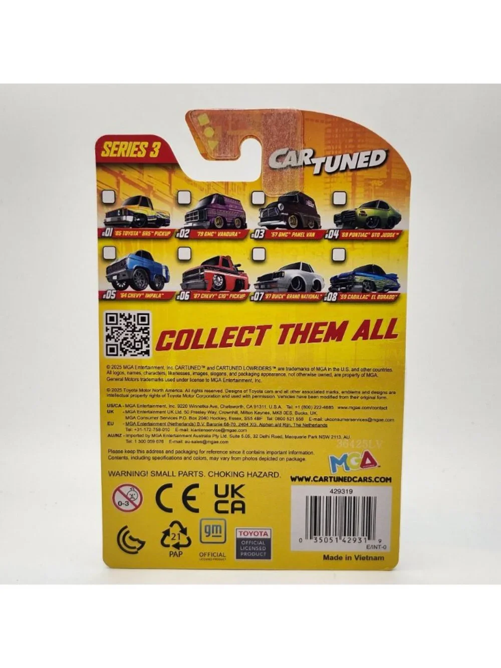 MGA CarTuned Series 3 No 02 79 Gmc Vandura Walgreens Lowrider